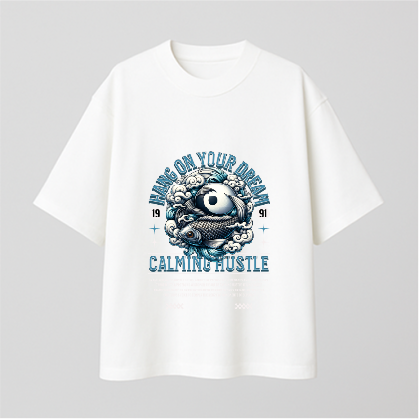 calming hustle Comfy Oversized T-shirt