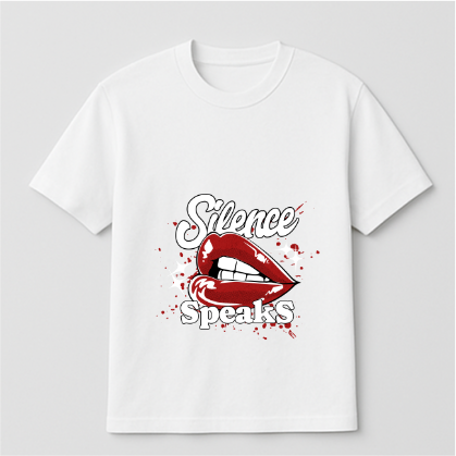 Silence Speaks Premium T-Shirt