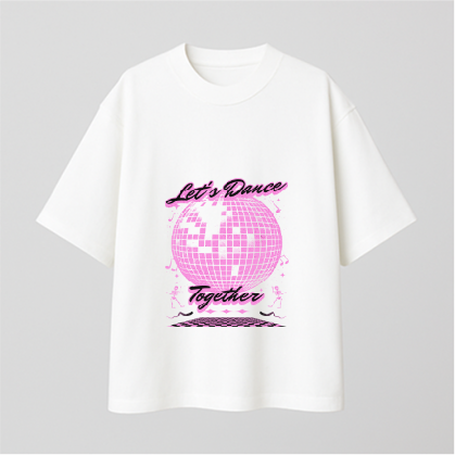 Lets Dance Comfy Oversized T-shirt