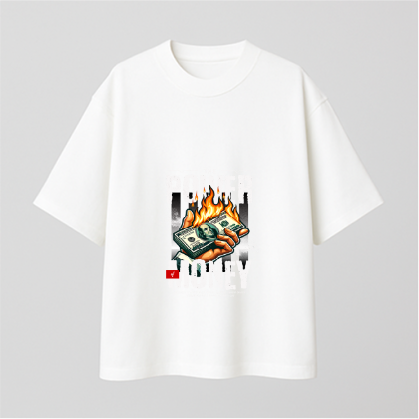 Power of Money Comfy Oversized T-shirt