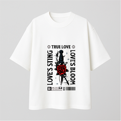 loves bloom Comfy Oversized T-shirt