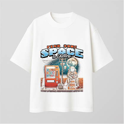 Space Comfy Oversized T-shirt
