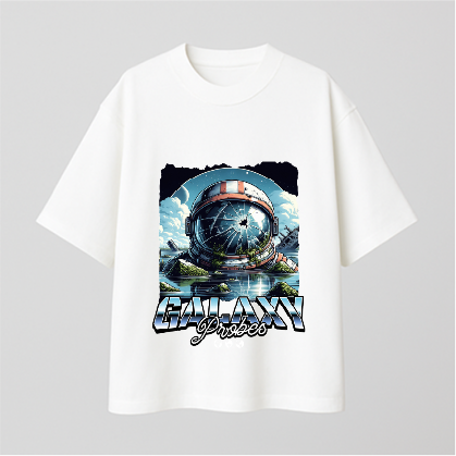 Galaxy Probes Comfy Oversized T-shirt