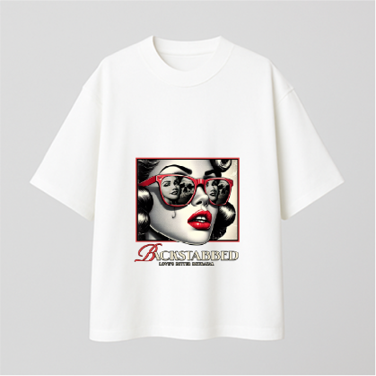 Backstabbed Comfy Oversized T-shirt