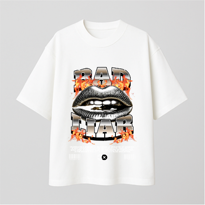 Bad Liar Comfy Oversized T-shirt