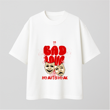 Love Heartbreak Comfy Oversized T-shirt
