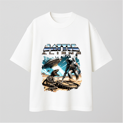 Against Aliens Comfy Oversized T-shirt