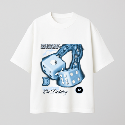 Dice On Comfy Oversized T-shirt