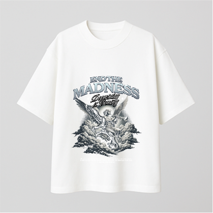 End the Madness Comfy Oversized T-shirt