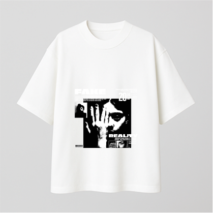 Fake Comfy Oversized T-shirt