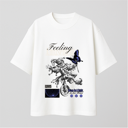 Feeling Amusement Comfy Oversized T-shirt