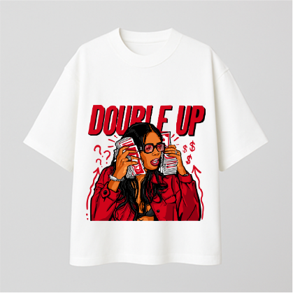 Double up Comfy Oversized T-shirt